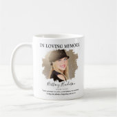 In Loving Memory | 2 Foto-Gedenkstätte Kaffeetasse (Links)