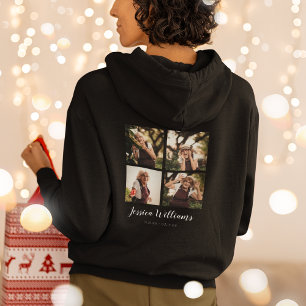In Loving Memory 5-Foto-Collage Gedenk- Hoodie
