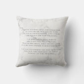 In Loving Memory | 6 Photo Collage Memorial Kissen (Rückseite)