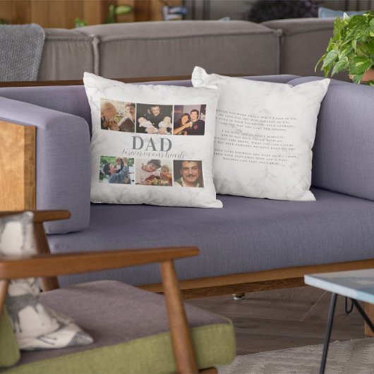 In Loving Memory | 6 Photo Collage Memorial Kissen