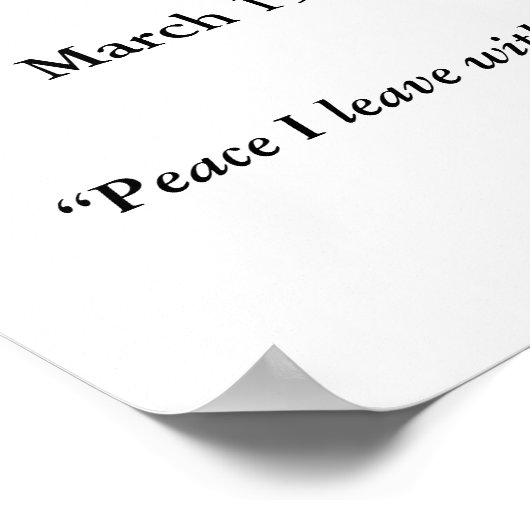 In Loving Memory Angel – Custom Name Memorial Poster (Ecke)