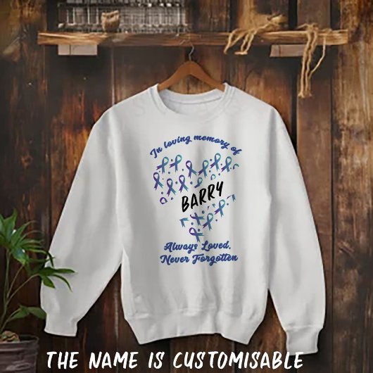In Loving Memory Anpassbar Tri-Blend Shirt