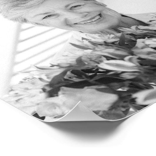 In Loving Memory Calligraphy Poster (Ecke)