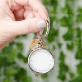 In Loving Memory Custom Pet Photo & Name Keychain Schlüsselanhänger (Hand)