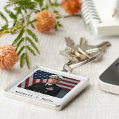 In Loving Memory Custom Photo Memorial Keepsake Schlüsselanhänger (Seite)