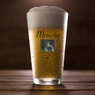 In Loving Memory   Foto-Gedenkfeier Glas