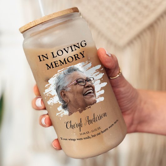 In Loving Memory | Foto-Gedenkstätte Dosenglas