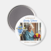In Loving Memory | Foto-Gedenkstätte Magnet (Vorderseite/Rückseite)