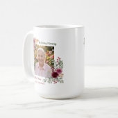 In Loving Memory | Foto & Gedicht Kardinal Kaffeetasse (Vorderseite Links)