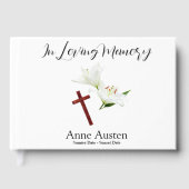 In Loving Memory Guest Book Gästebuch (Vorderseite)