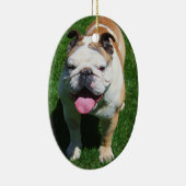 In Loving Memory | Hunde-Foto-Gedenkstätte Keramik Ornament (Rechts)