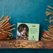 In Loving Memory Hunde-Fotoplakette – Personalisie Fotoplatte (Seite)