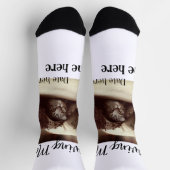 In loving memory memorial keepsake add pet name socken (Oben)