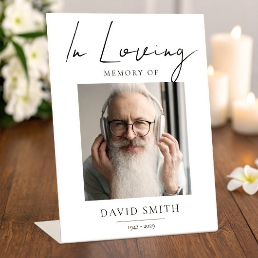 In Loving Memory - Memorial Photo for Father Sockelschild