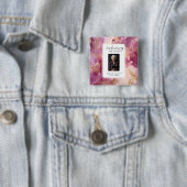 In Loving Memory mit Foto | Persönlich Button (Beispiel)