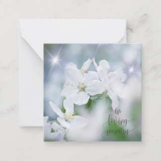 In loving memory mitteilungskarte