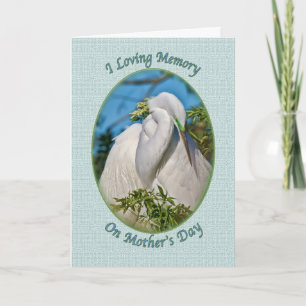 In Loving Memory Mother's Day Card Karte