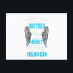 In Loving Memory Of My Brother I'll Hold You Gift Ankündigungspostkarte<br><div class="desc">In Loving Memory Of My Brother I'll Hold You Gift</div>