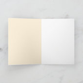 In Loving memory of name funeral memory keepsake Karte (Innenseite)