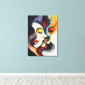 In Loving Memory of Your Pet – Personalized Canvas Leinwanddruck (Insitu (Holzboden))