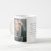 In Loving Memory Photo & Quote Keepsake Kaffeetasse (Vorderseite Links)