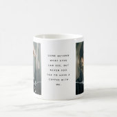 In Loving Memory Photo & Quote Keepsake Kaffeetasse (Mittel)
