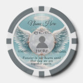 In Loving Memory Pocket Photo Remembrance Pokerchips (Vorderseite)