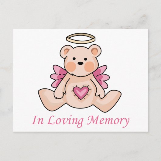 In Loving Memory Postkarte (Vorderseite)