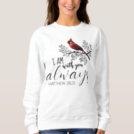 In Loving Memory: Red Cardinal Sweatshirt
