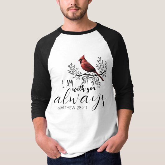 In Loving Memory: Roter Kardinal T-Shirt (Vorderseite)