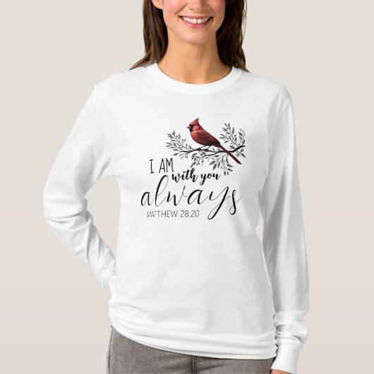 In Loving Memory: Roter Kardinal T-Shirt (Vorderseite)