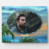 In Loving Memory Sunset 1557 Fotoplatte (Vorderseite)