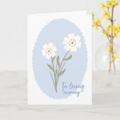 In Loving Memory Sympathy Card for Her Karte (Gelbe Blume)