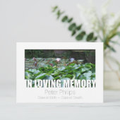 In Loving Memory Template 12 Celebration of Life Einladung (Stehend Vorderseite)