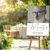 In Loving Memory - Trauerfoto für Opa Poster