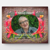 In Loving Memory Vallarta Flaming Beauty 1583 Fotoplatte (Vorderseite)