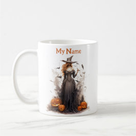 In Magie erfahren: Halloween-Hexencup Kaffeetasse