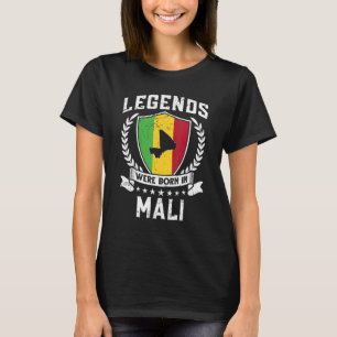 In Mali waren Vintage Legionen der malischen Flagg T-Shirt
