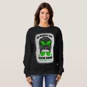 In March We Wear Green Cerebral Palsy Awareness Fo Sweatshirt (Vorne ganz)