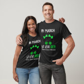 In March We Wear Green Kidney Disease Awareness CK T-Shirt (Unisex)