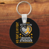 In March We Wear Orange Brother In Law Multiple Sc Schlüsselanhänger (Vorderseite)