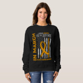 In March We Wear Orange Great Uncle Multiple Scler Sweatshirt (Vorne ganz)