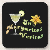 In Margaritas Veritas Getränkeuntersetzer (Vorderseite)