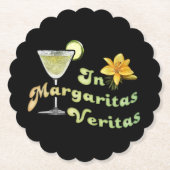 In Margaritas Veritas Untersetzer (Vorderseite)