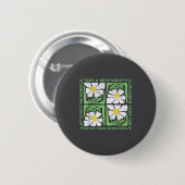 In May We Wear Green Mental Health Awareness  Button (Vorne & Hinten)