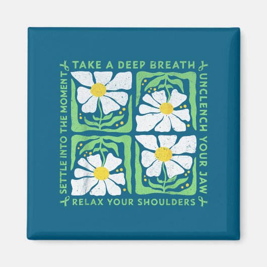 In May We Wear Green Mental Health Awareness Magnet (Vorne)