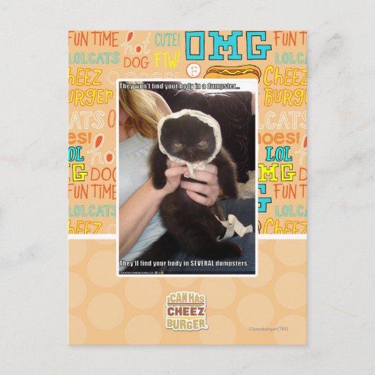 in mehreren Dumpings Postkarte (Vorderseite)