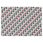 In mehrfarbigen Farben Patchwork rustikales Muster Tischdecke (Vorderseite (Horizontal))