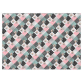 In mehrfarbigen Farben Patchwork rustikales Muster Tischdecke (Vorderseite (Horizontal))