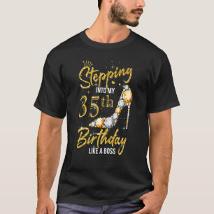 In meine 35. Geburtstagsfrauen auf Hochtouren gehe T-Shirt